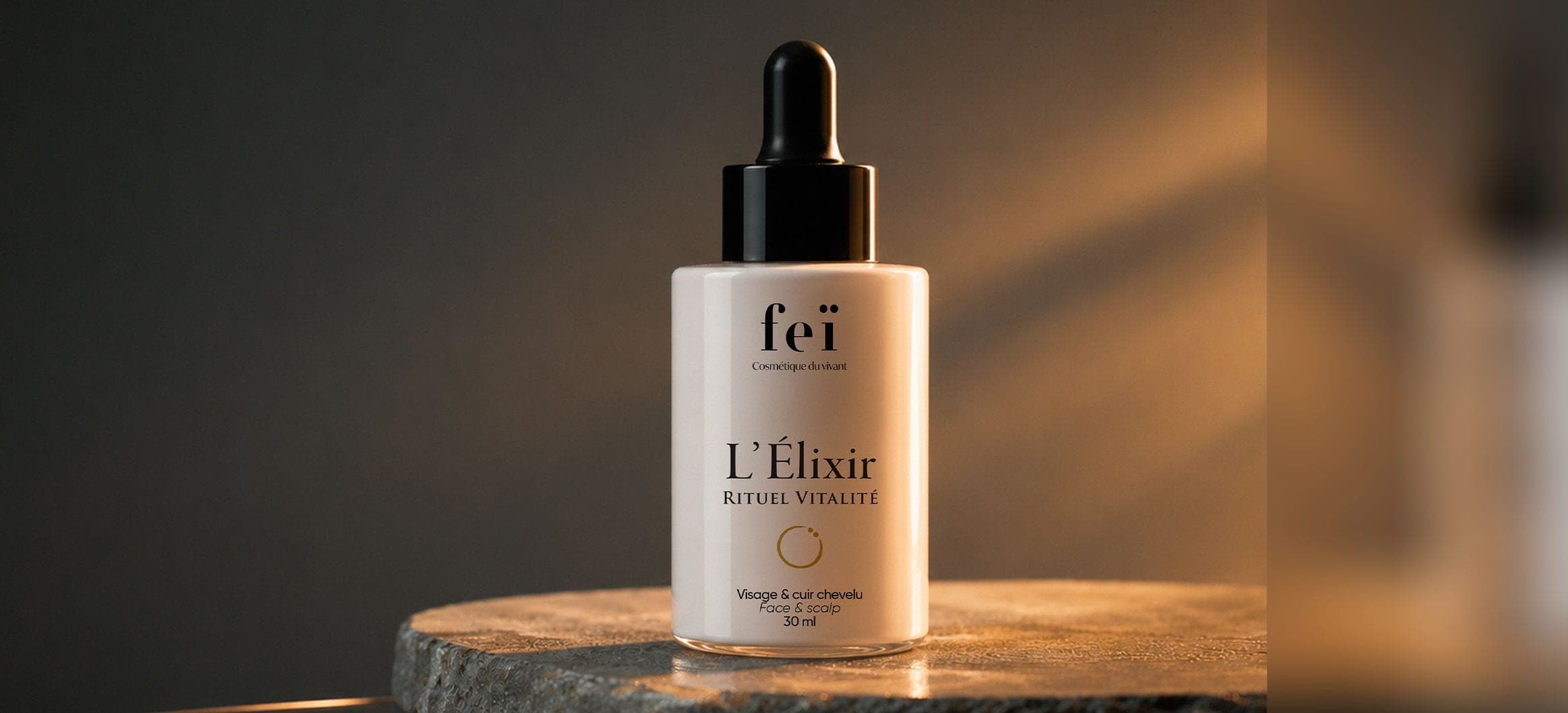 Flacon compte-gouttes L'Élixir Rituel Vitalité